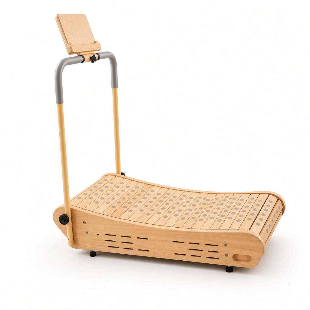Moozan Under-Desk Walking Pad – Manual, Motor-Free Treadmill