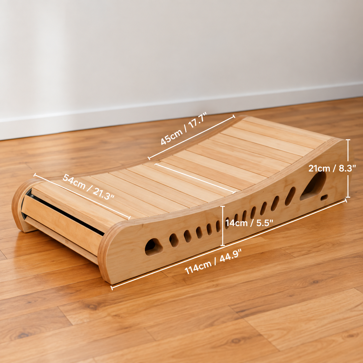Moozan Under-Desk Walking Pad – Manual, Motor-Free Treadmill