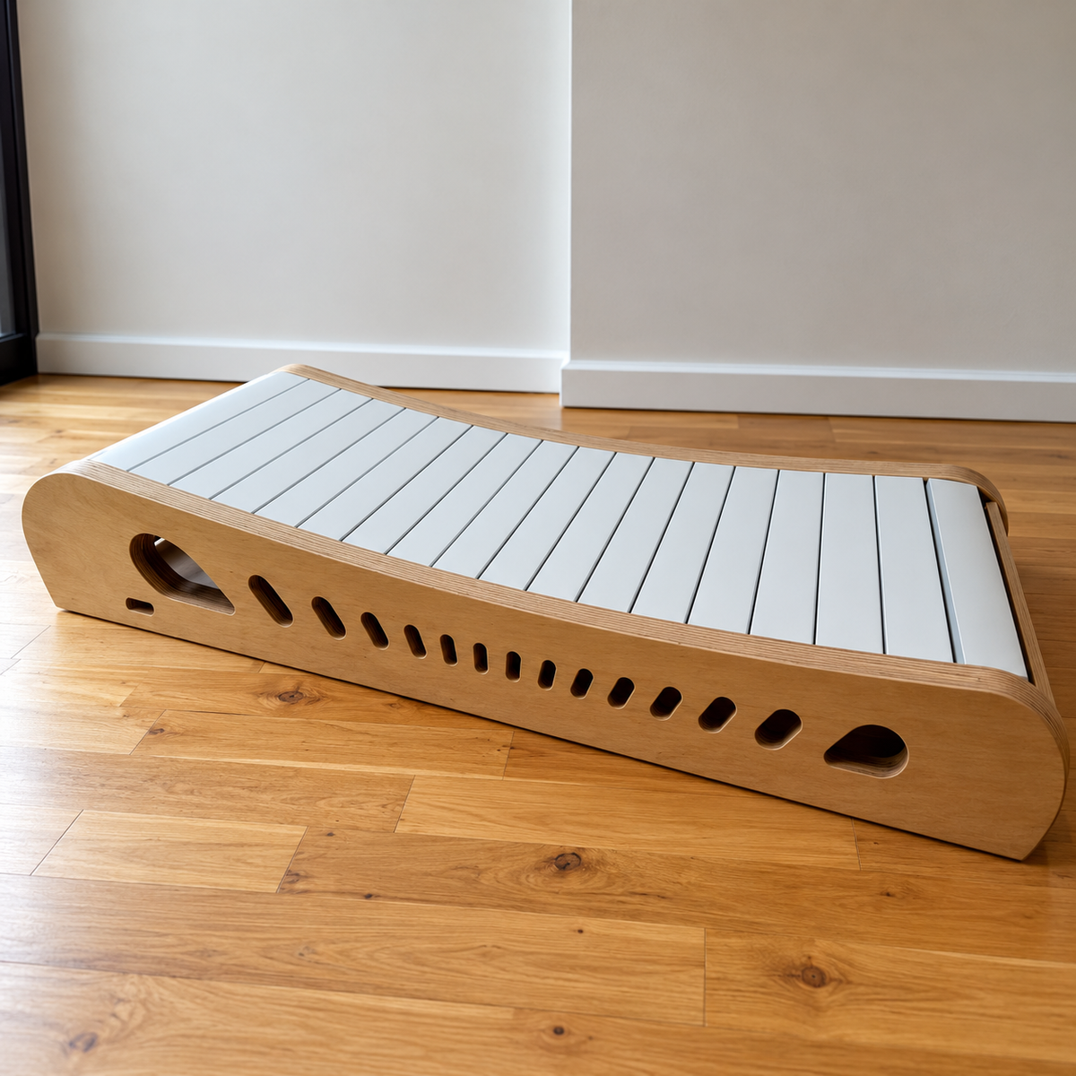 Moozan Under-Desk Walking Pad – Manual, Motor-Free Treadmill